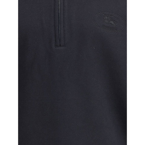 Burberry Black Cotton Sweatshirt